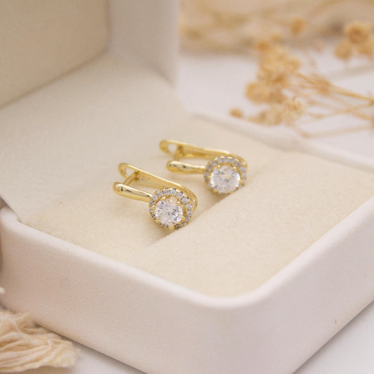 Elira Huggie Earrings