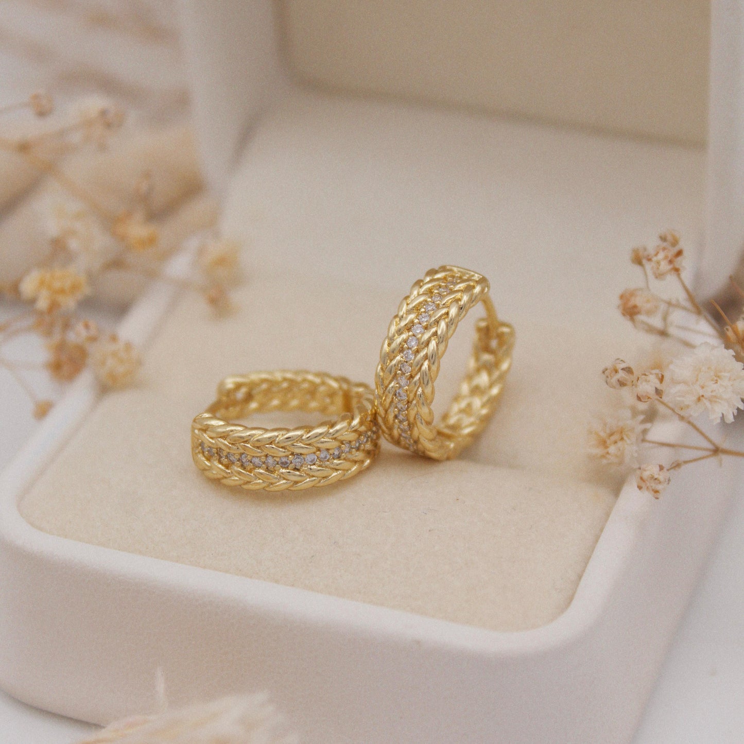 Tennissa Hoop Earrings