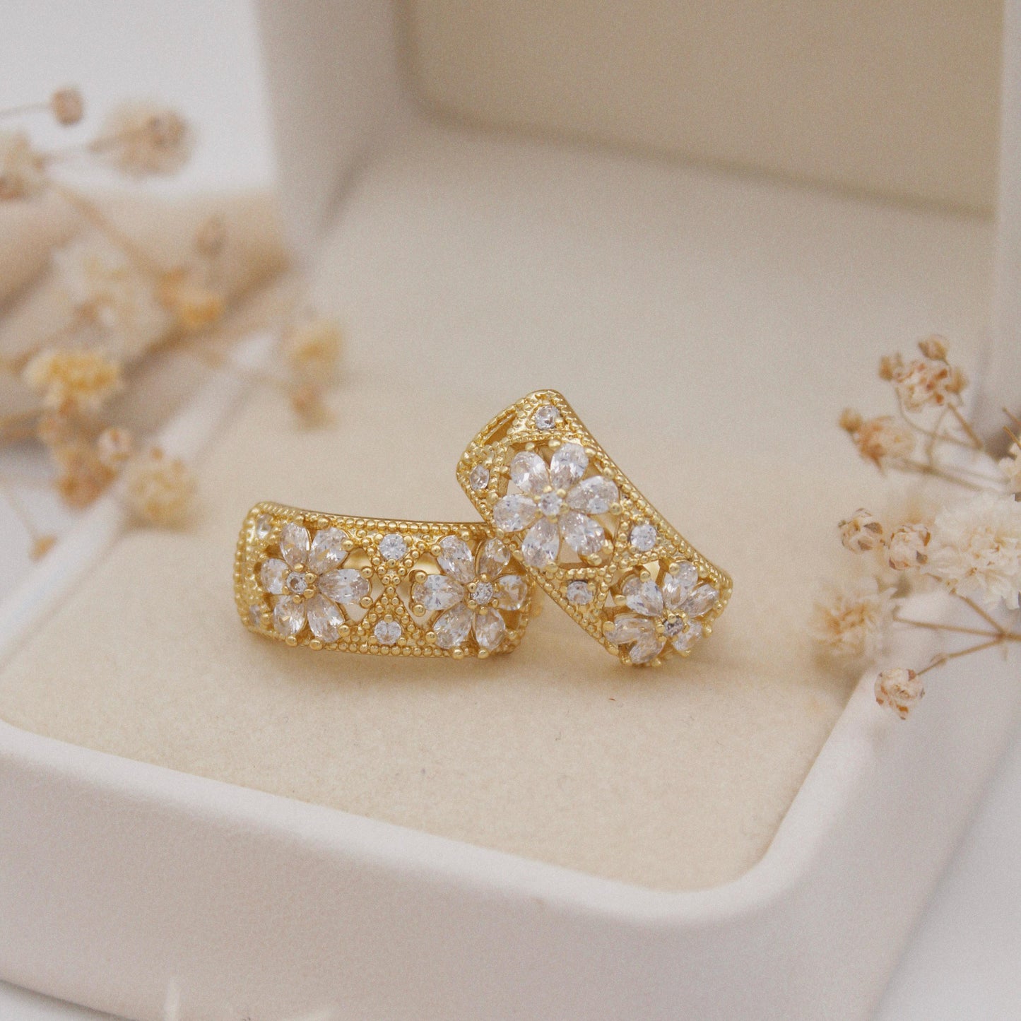 Esmarie Huggie Earrings