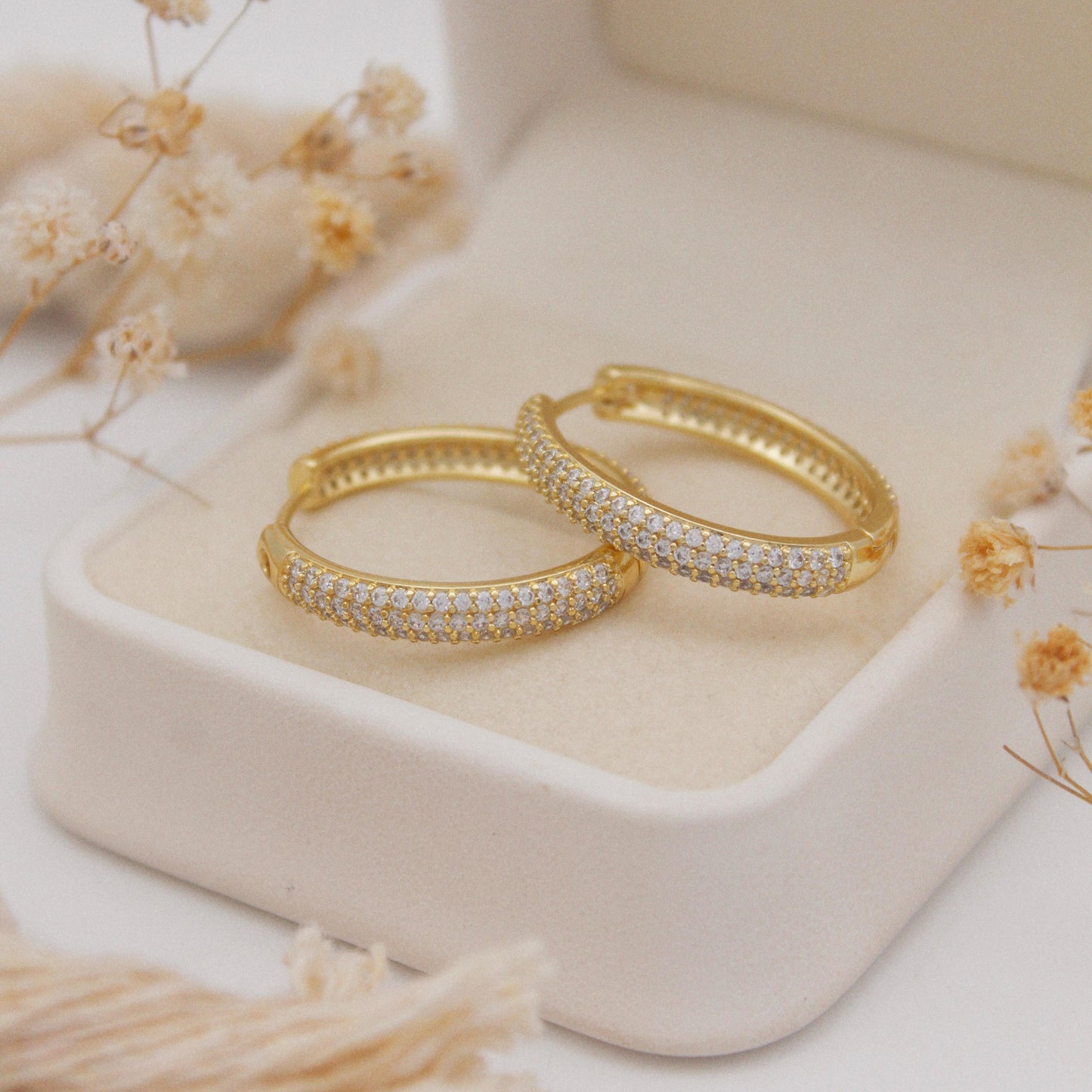 Delya Hoop Earrings