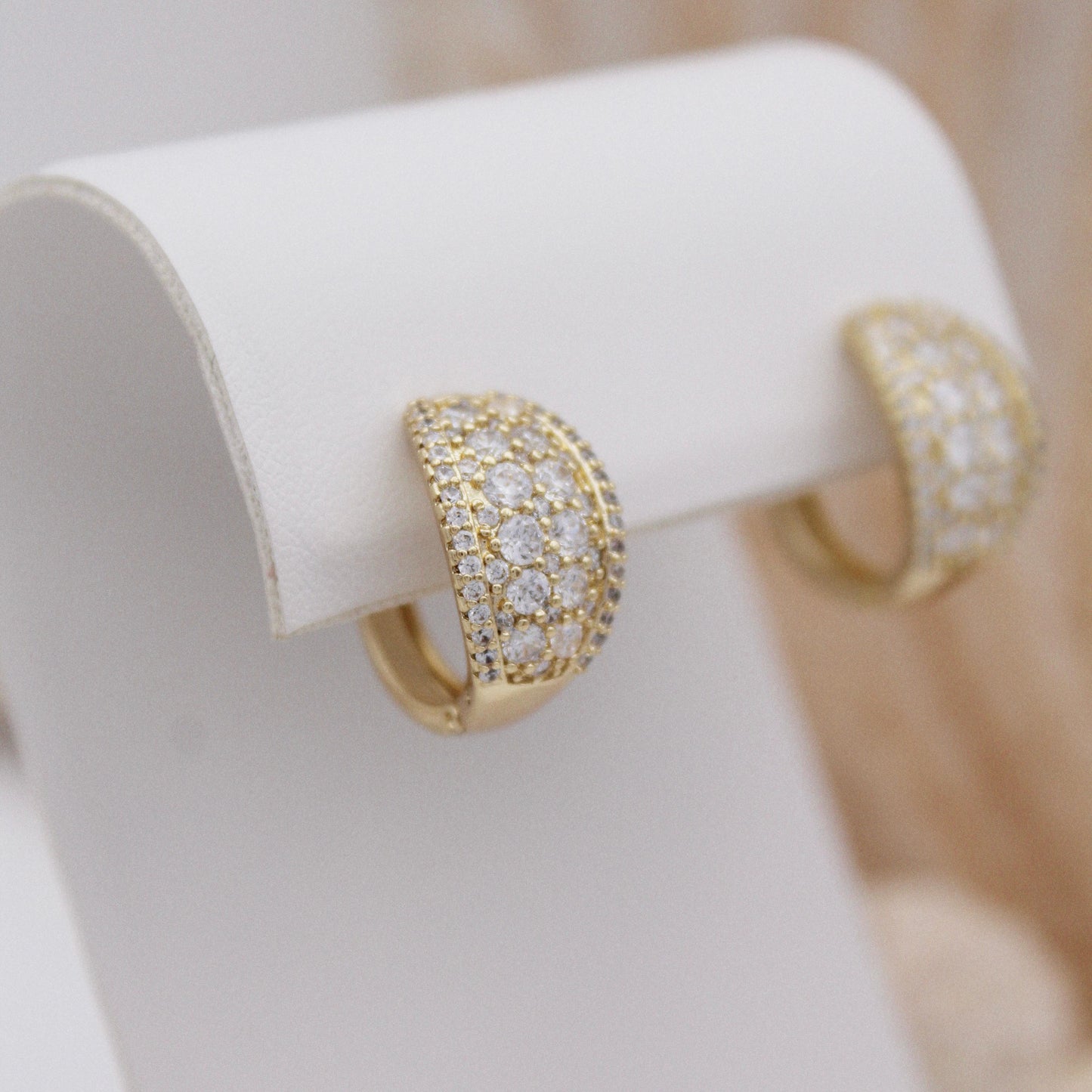 Quennie Huggie Earrings