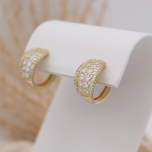 Quennie Huggie Earrings