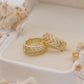 Ambrosia Huggie Earrings