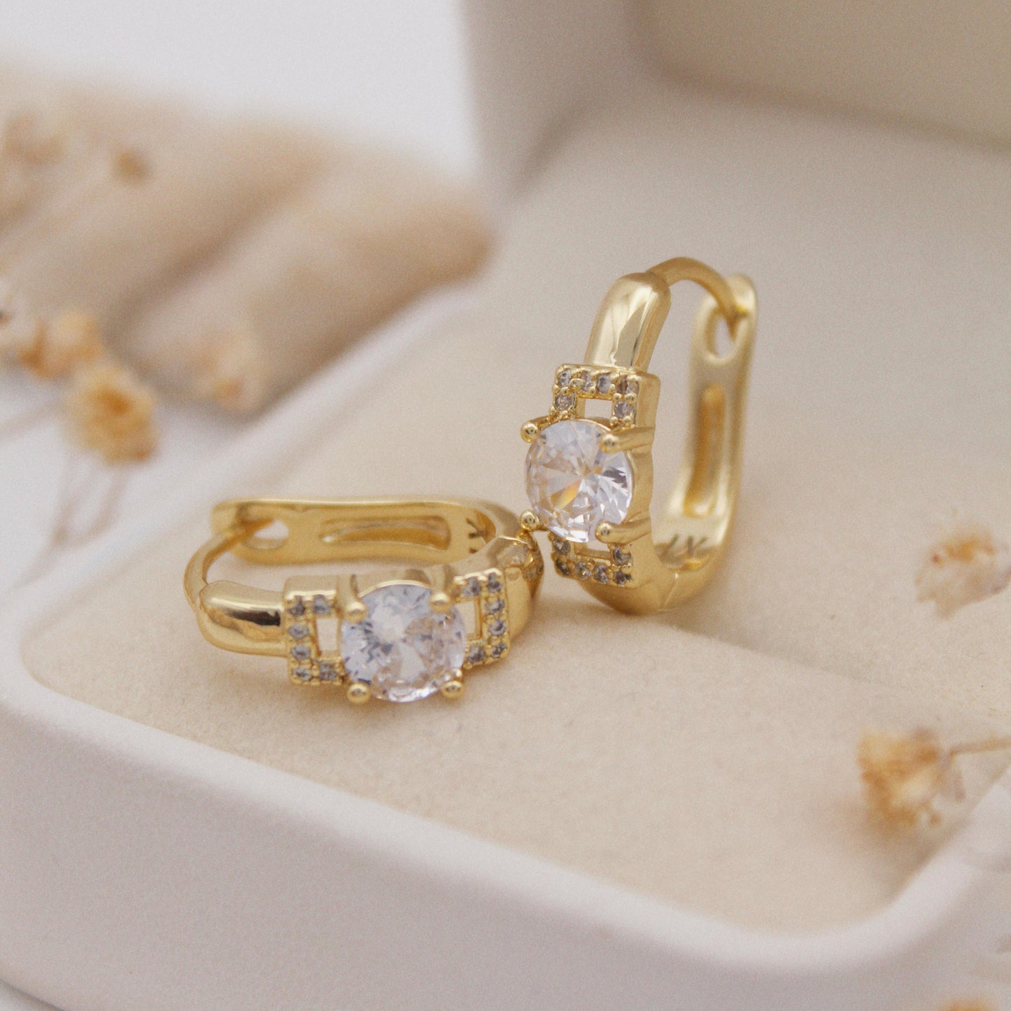 Anneliesse Huggie Earrings