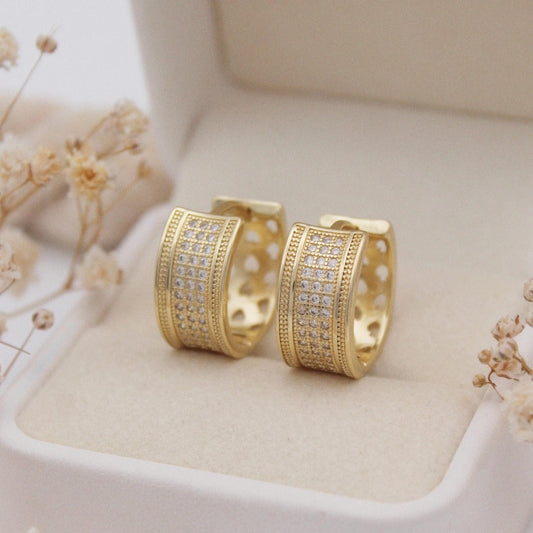 Trevia Huggie Earrings