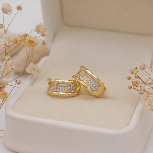 Esmira Huggie Earrings