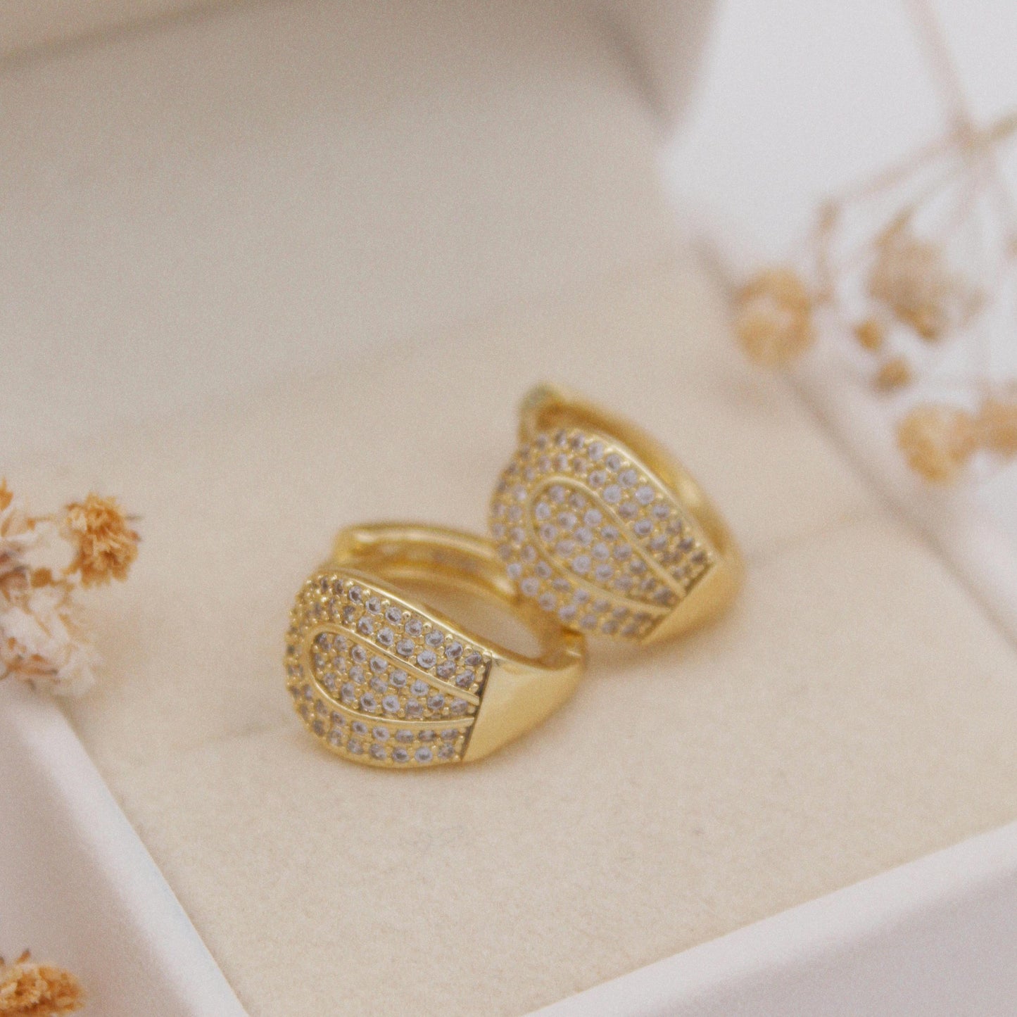 Nysa Huggie Earrings