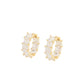 Lucielle Gold Huggie Earrings