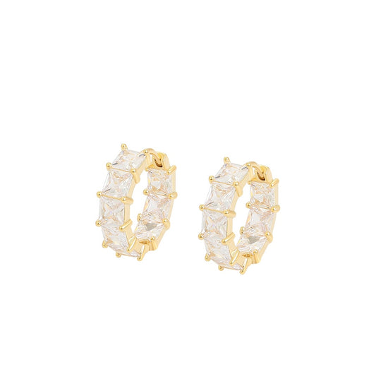 Lucielle Gold Huggie Earrings