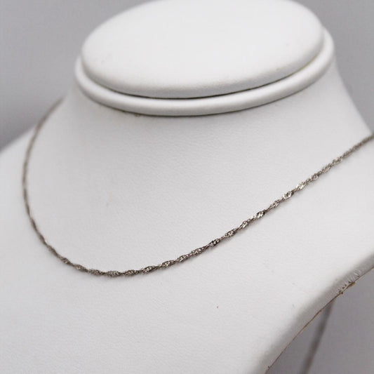 Zaira Silver 50cm Necklace
