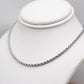 May Silver Rope 45cm Necklace