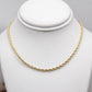 May Gold Rope 50cm Necklace