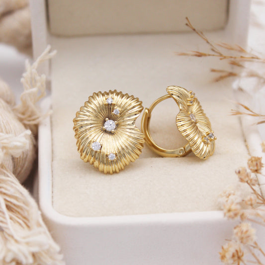Aurelia Huggie Earrings