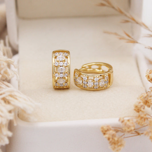 Aelin Huggie Earrings