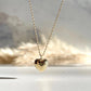 Amara Heart Gold Necklace